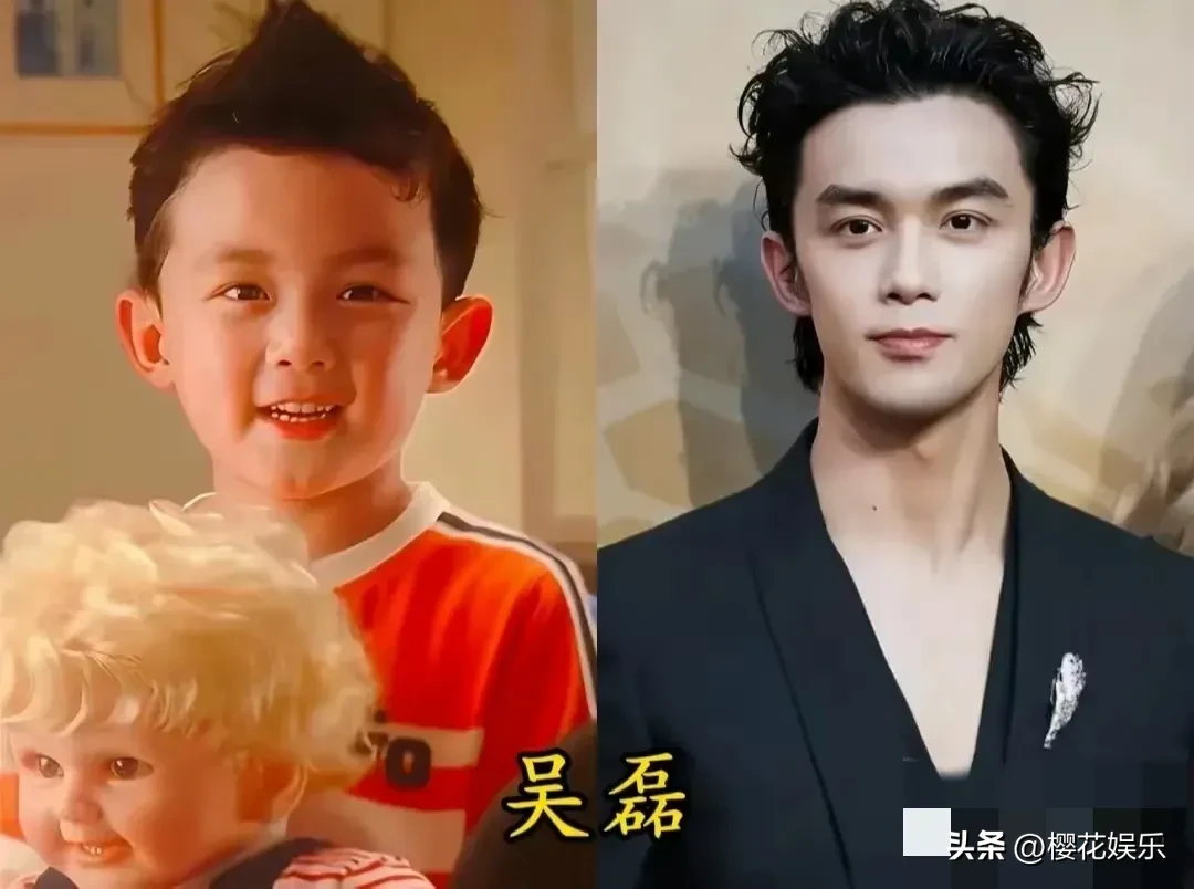 从小帅到大
笑容明朗的吴磊，眉目清俊的胡歌，气质阳光的胡一天，五官精致的王俊凯，眼神清澈的刘昊然，轮廓分明的朱一龙。

吴磊三岁就拍广告，童年照里机灵可爱，一双眼睛亮晶晶的。从飞流到阿诗勒隼，观众看着他长大，他也用一部部作品证明了自己不只是可爱。

被观众看着长大的人，最经得起审视。