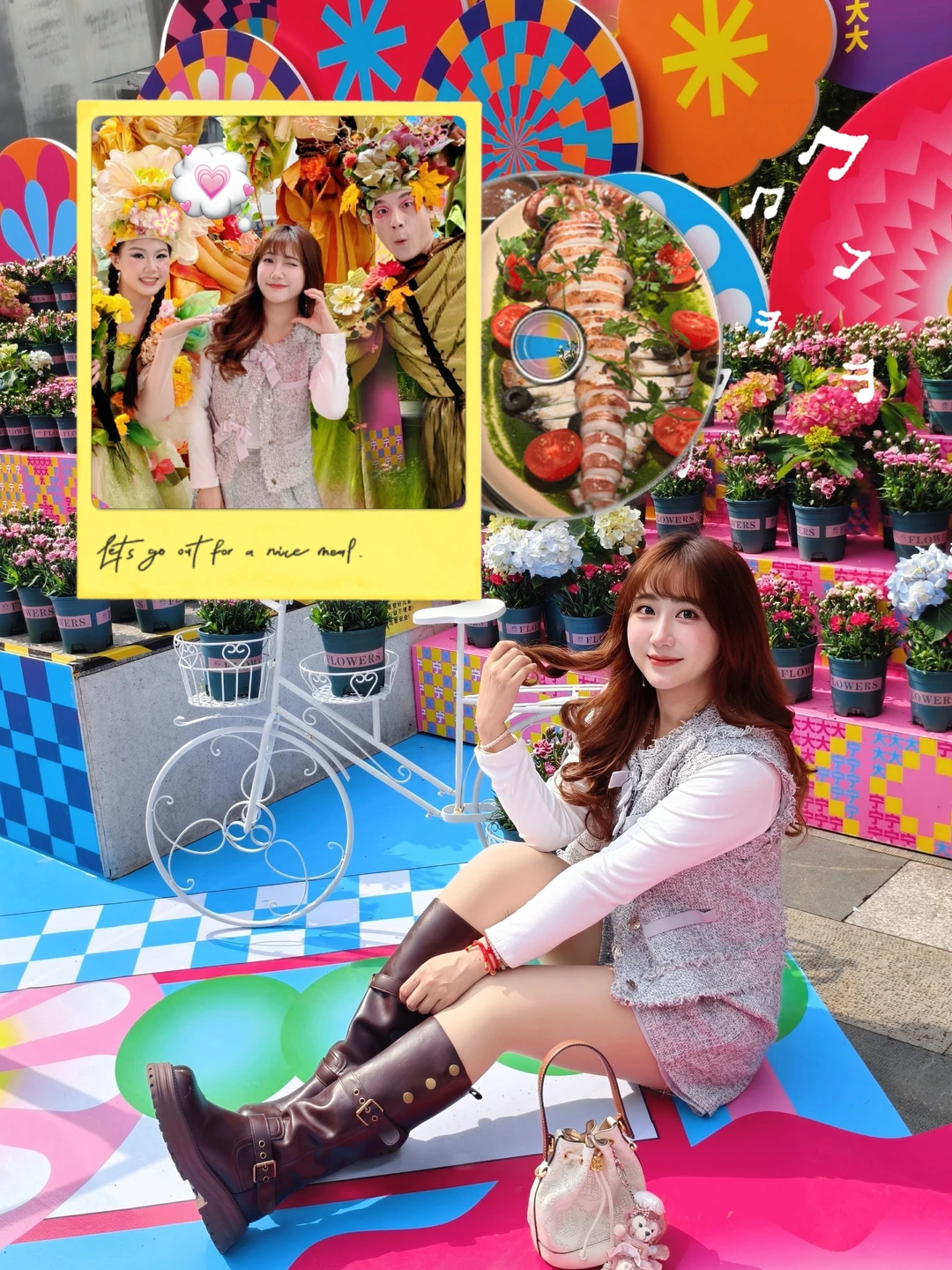 🌸春日出逃！大宁偶遇“开花”的高跷花神