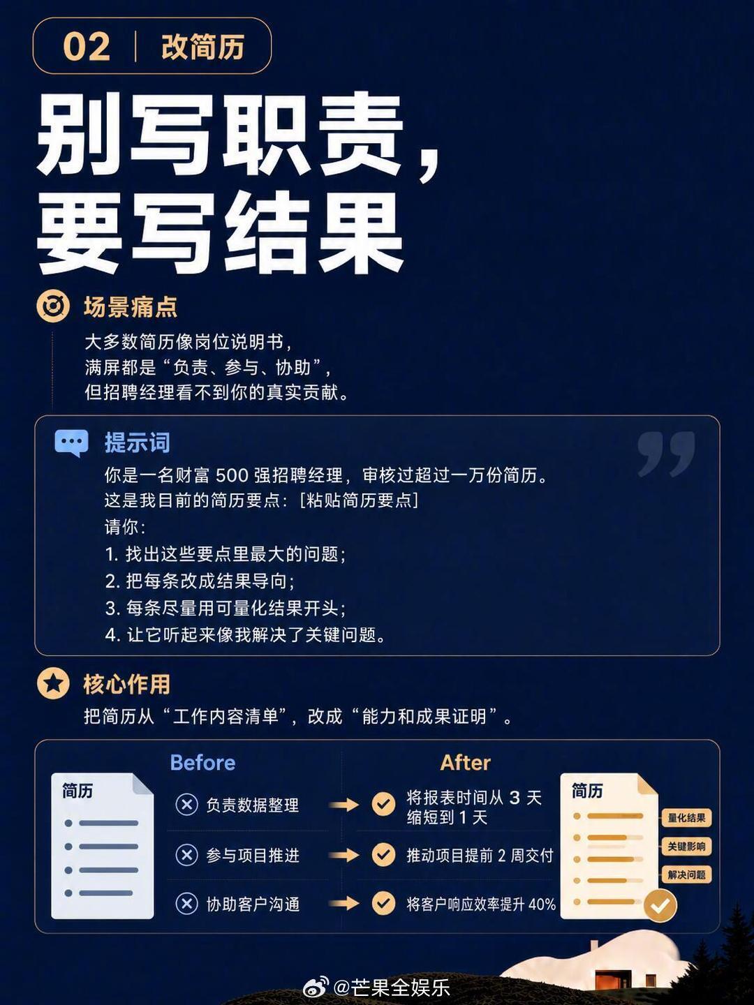 #如何使用AI帮助自己求职#
换个视角找工作，看懂招聘方，才是真的看懂这份工作需要什么样的人。 ​