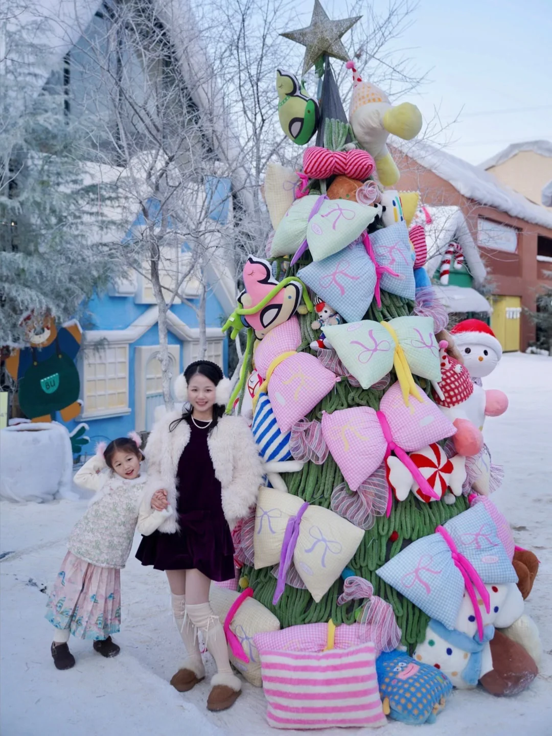 遛娃好去处｜冬天的布布熊雪乐园❄️也太好玩