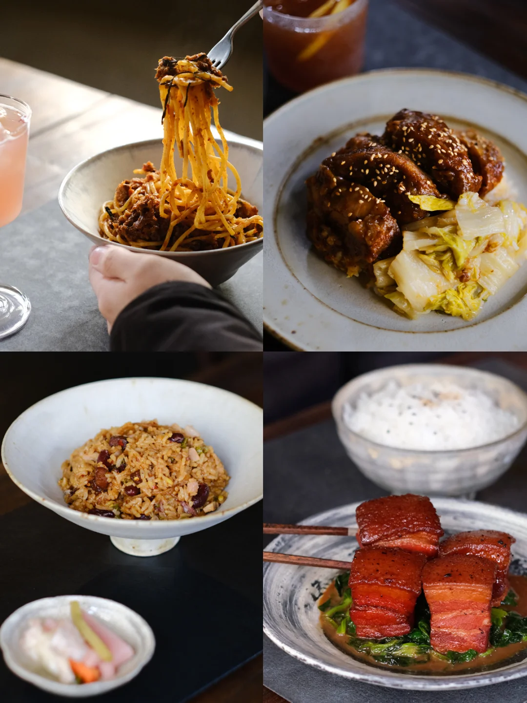 器物店主理人的外卖工作餐…