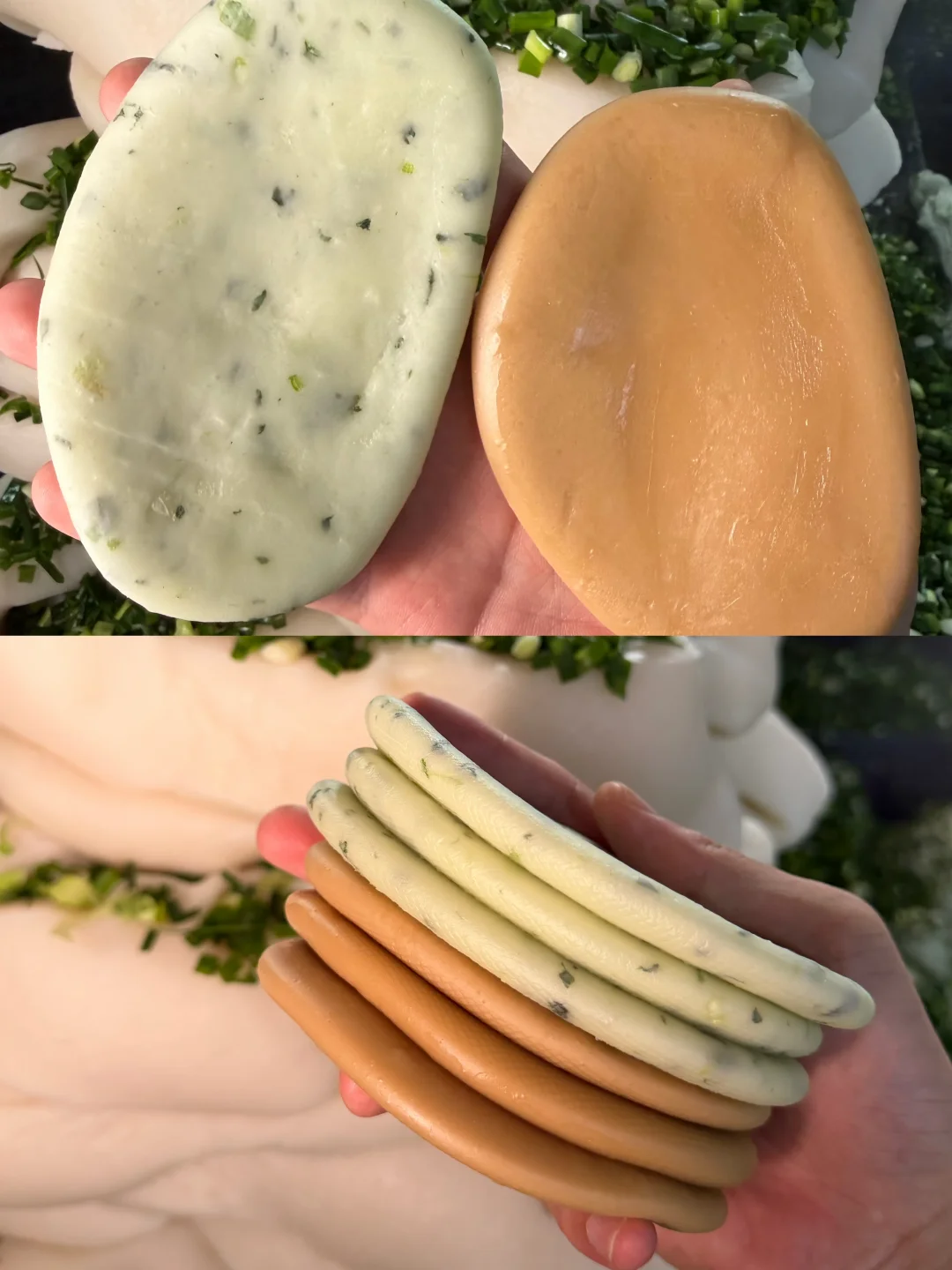 糯叽叽的咸甜永动机！小葱和红糖！