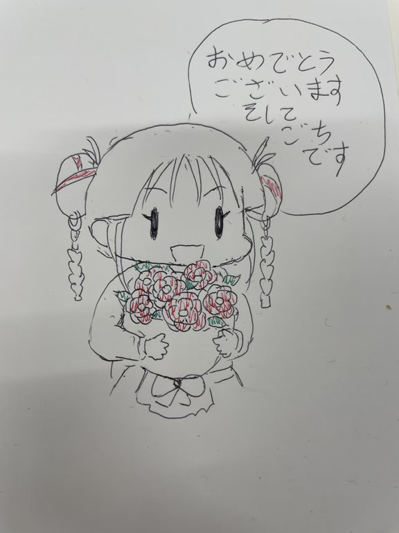 🇯🇵同事随手一画的事情｜也太可爱了吧❤️❤️