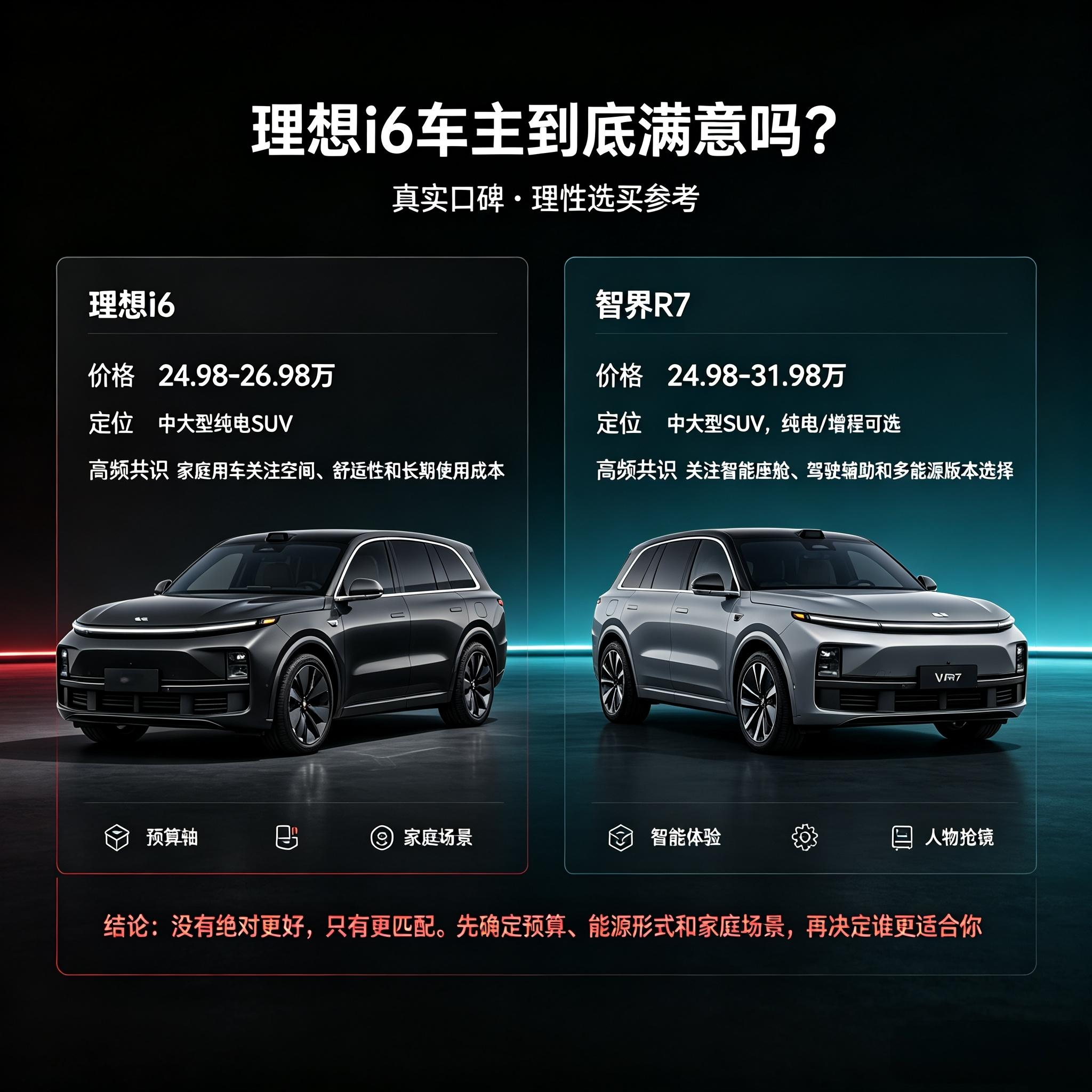 理想i6车主到底满意吗？理性选买参考