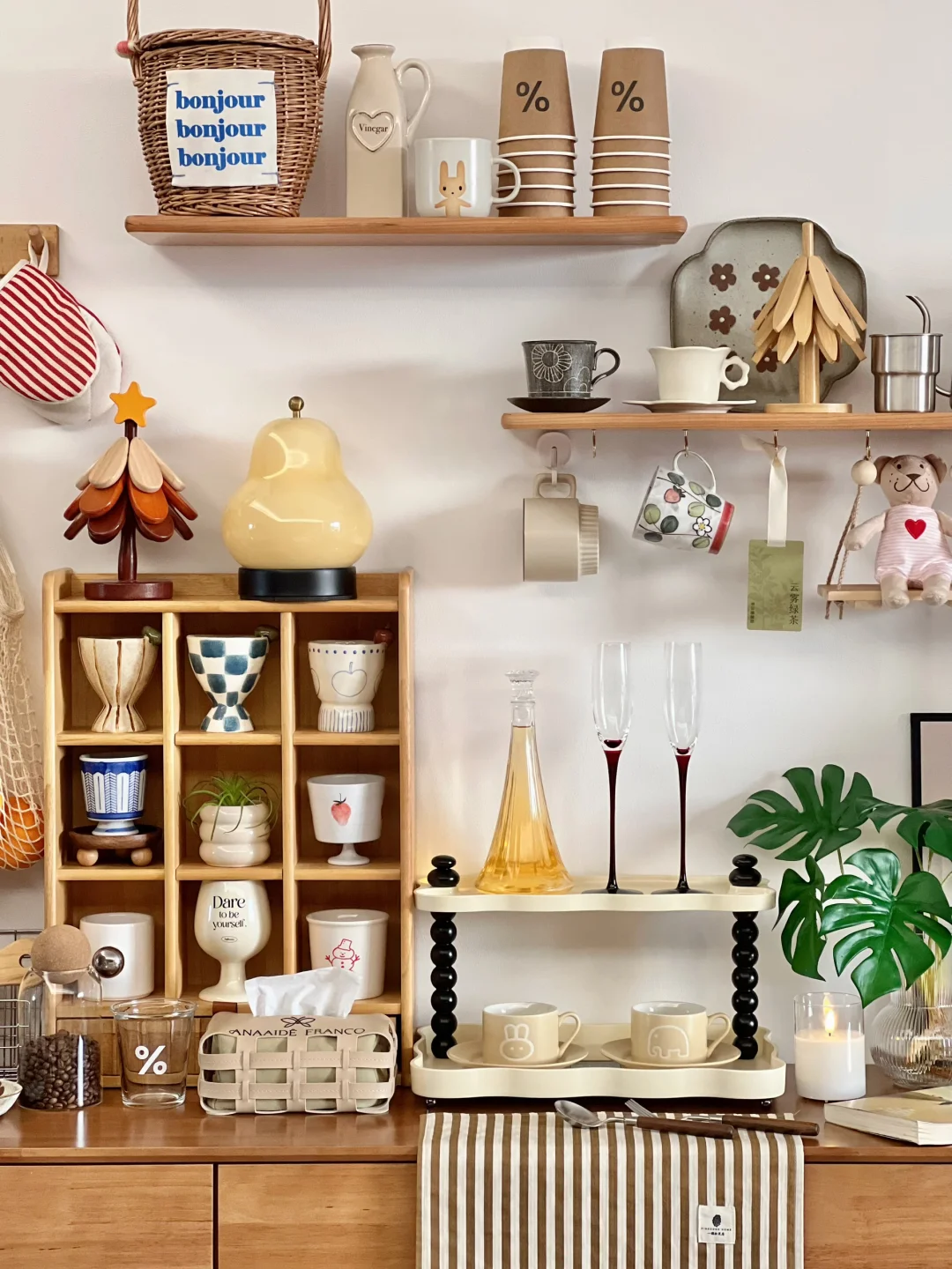 在漂亮的角落喝漂亮酒🍷