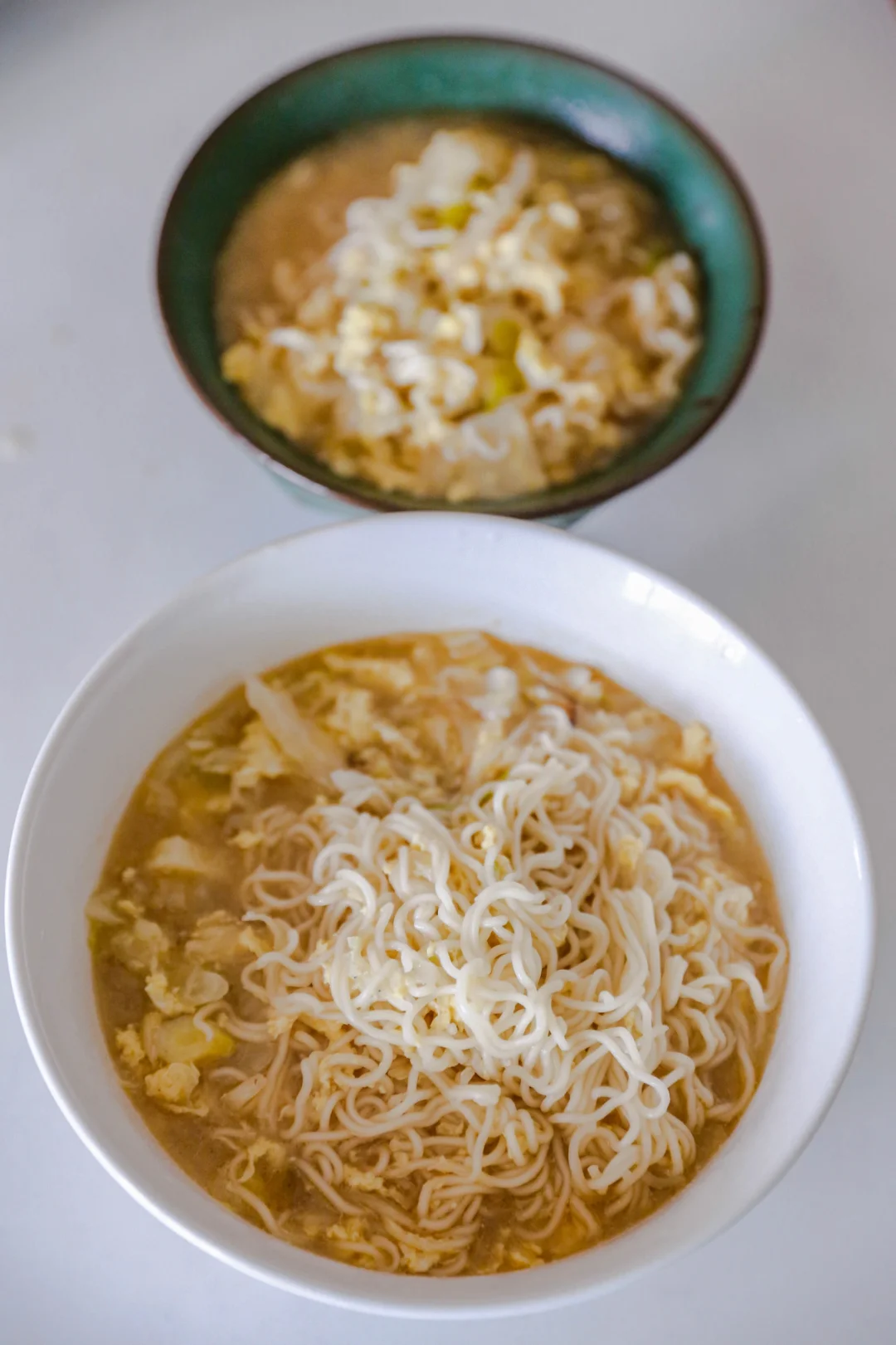 坚持做1000种面条不重样（293）白菜鸡蛋汤面