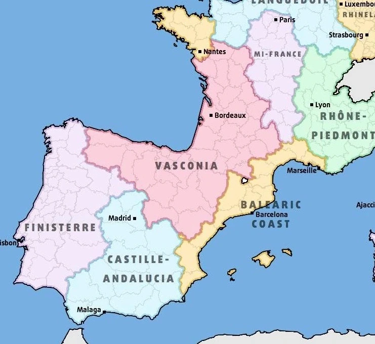 将欧洲重新划分为28个国家