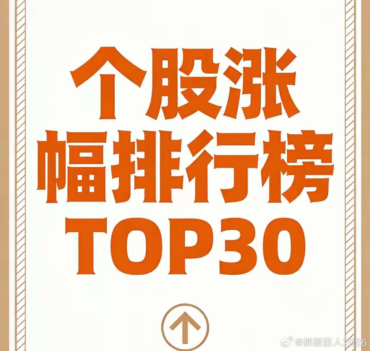 本周8月17日～8月21日A股涨幅前30个股排名:

1. 艾艾精工｜周涨幅+52.3%
原因：人形机器人产业催化，小盘弹性标的，游资集中抱团，走出连板行情。

2. 中远通｜周涨幅+48.7%
原因：AI算力电源需求爆发，低位小盘，资金短线爆炒，20cm弹性拉涨。

3. 神奇制药｜周涨幅+41.2%
原因：海外mRNA肿瘤疫苗三期 ​