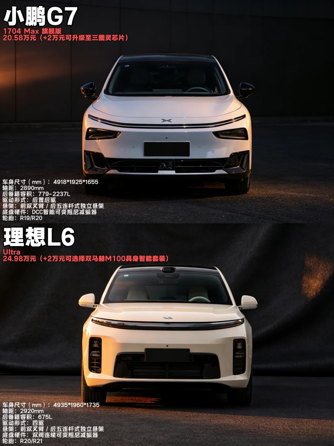 差价4万+，理想L6和小鹏G7两车应该怎么选？