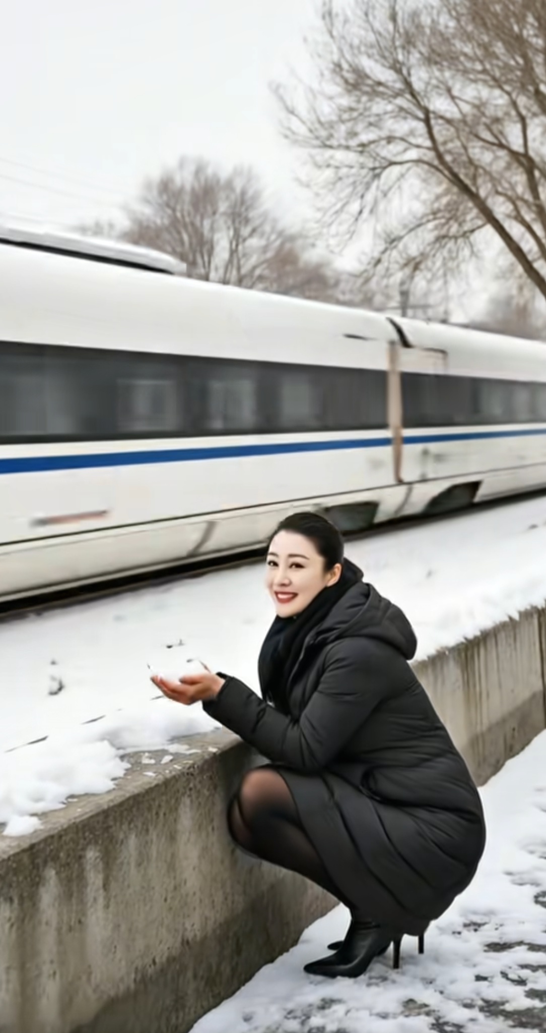 美丽动人，高贵冷艳的美女。