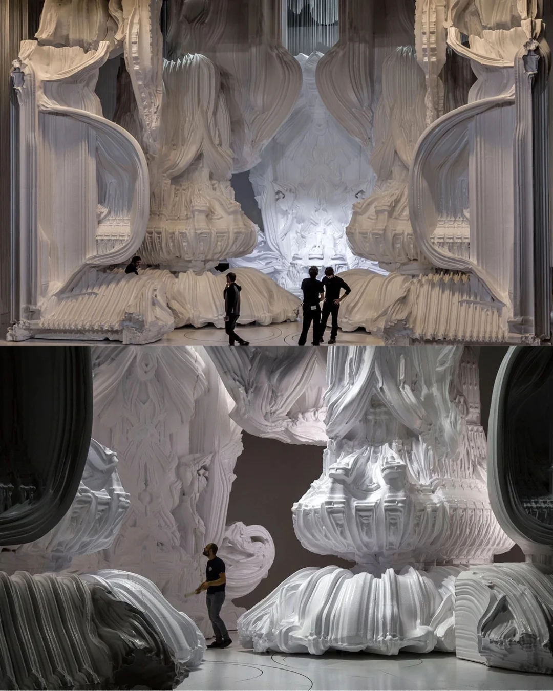 用数学计算创造出一种全新的舞美建筑表现