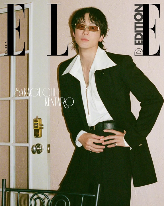 坂口健太郎 Elle Korea 电子刊封面画报