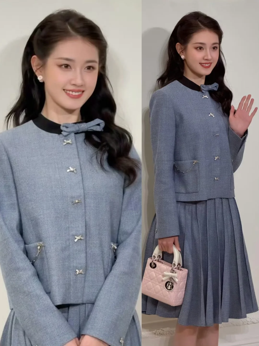 郭宇欣线下活动，这气质真的好千金大小姐