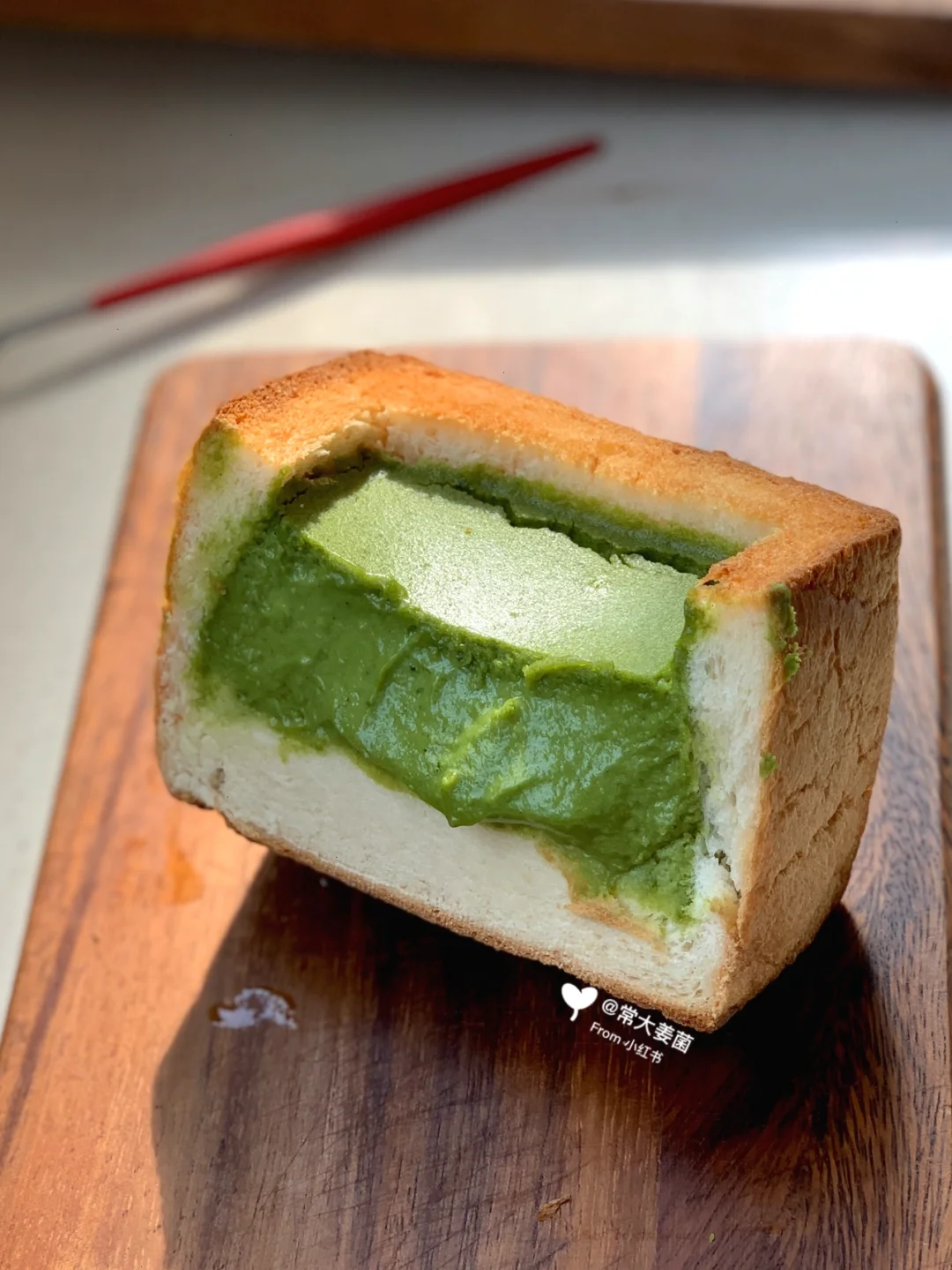 练车日🧀教练吃了我的流心抹茶巴斯克吐司……