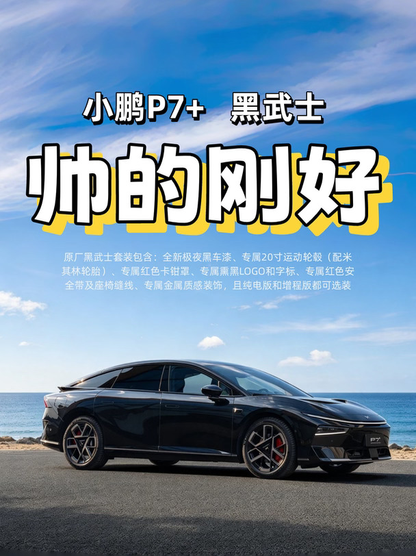 P7+颜值家用双在线，6000块拿下原厂黑武士！