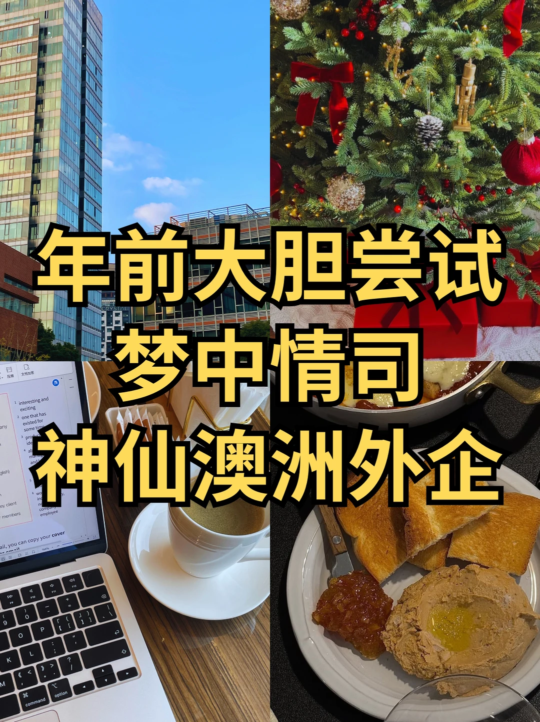 年前大胆尝试！梦中情司：澳洲外企🇦🇺