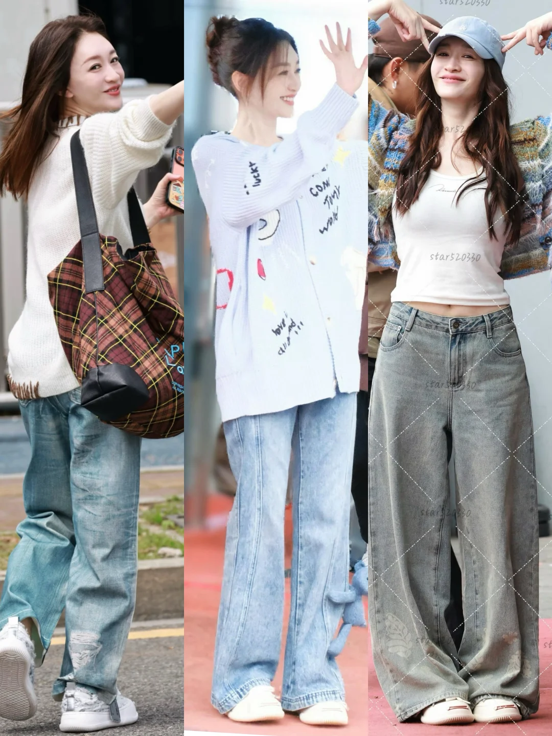 李小冉《浪姐》5套穿搭，年近50状态太好了！