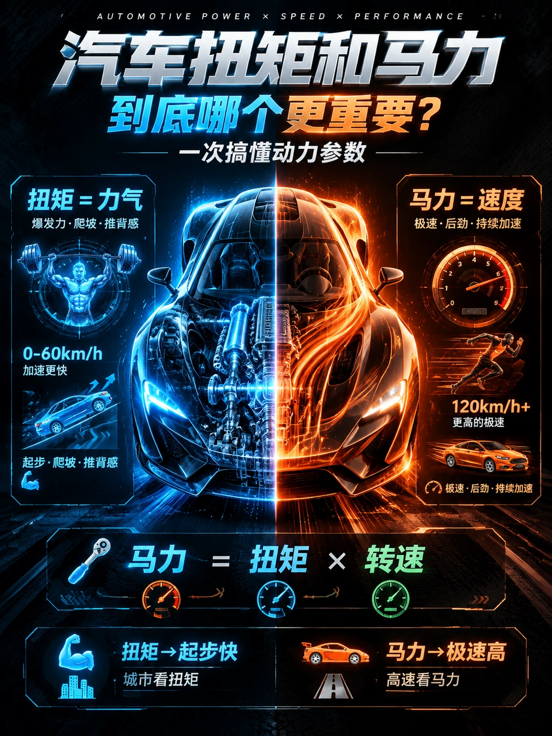 扭矩和马力到底哪个更重要🚗