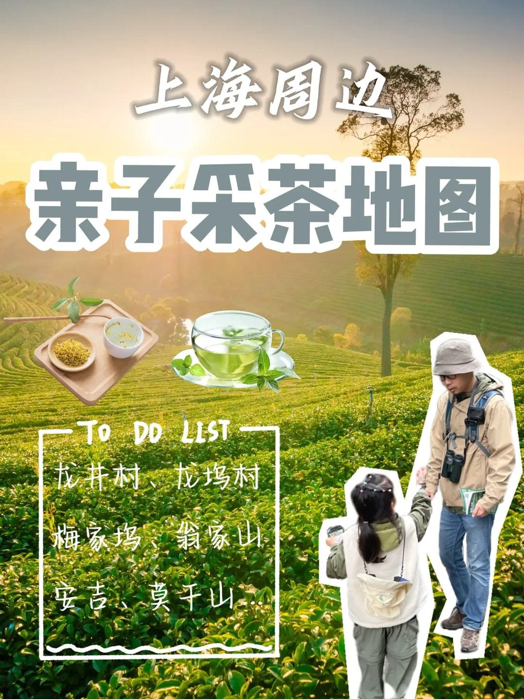 上海周边亲子游｜踏春采茶🍃徒步路线合集