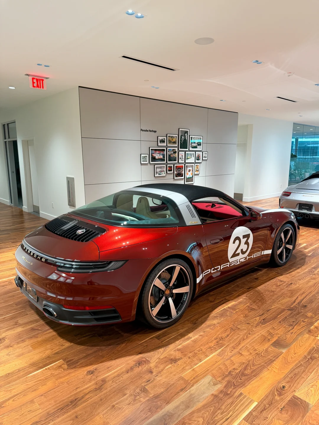樱桃红保时捷911 Targa4S🍒🍒🍒