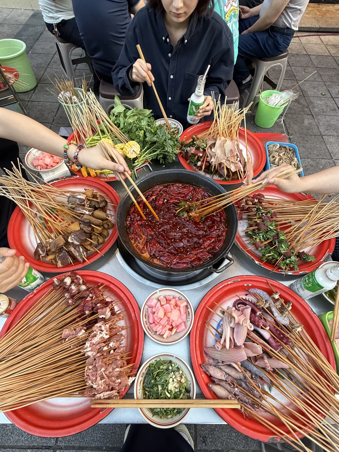渝北土著按头安利！吃完会回头的串串