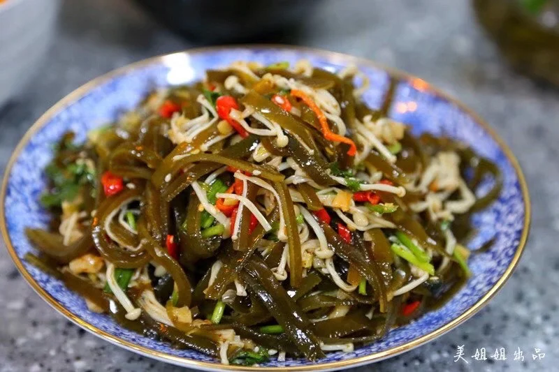 酸辣凉拌海带丝儿做法超级开胃的凉拌菜