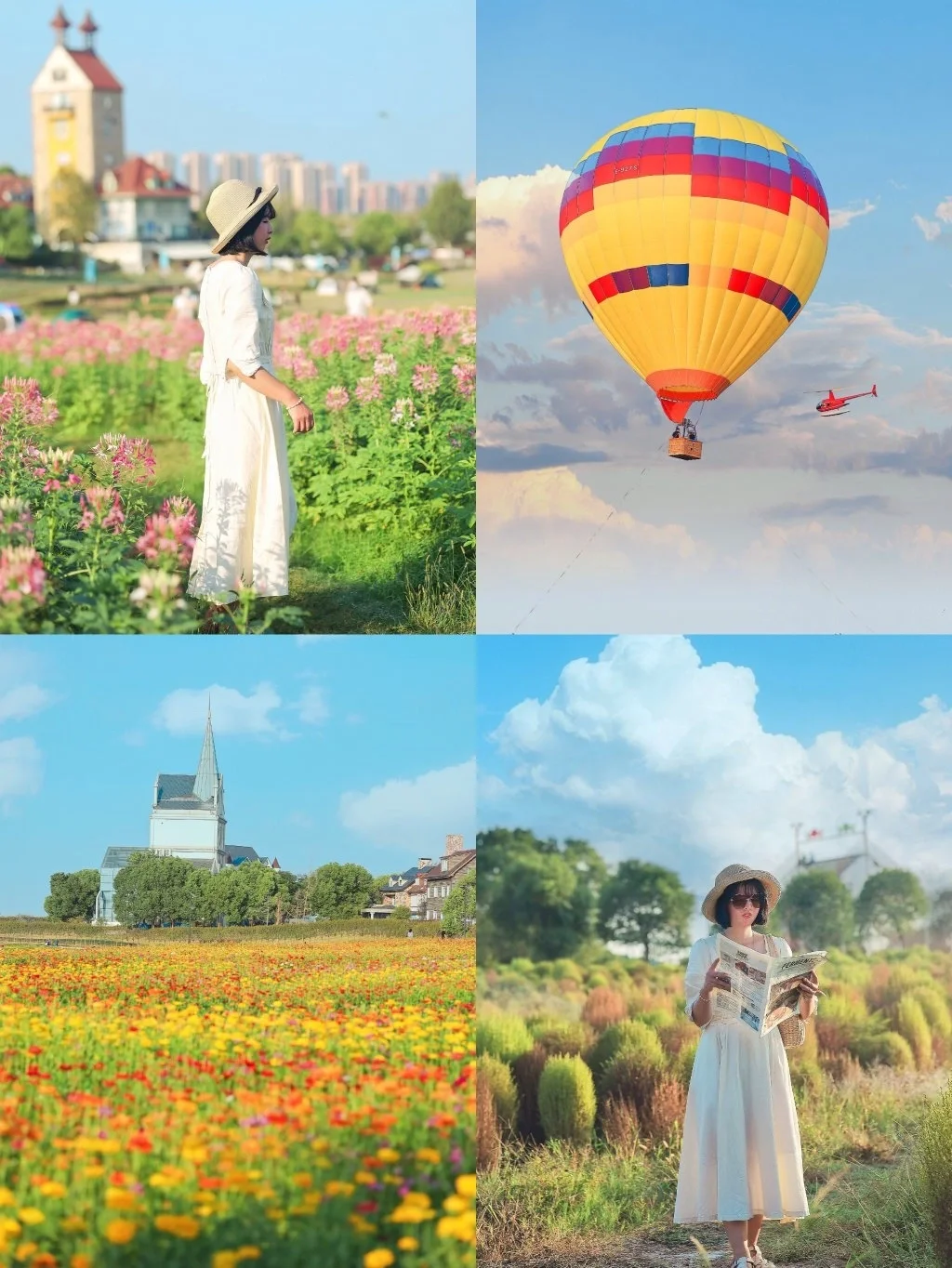 武汉宝藏拍照地/1H闯入宫崎骏童话花海❗️