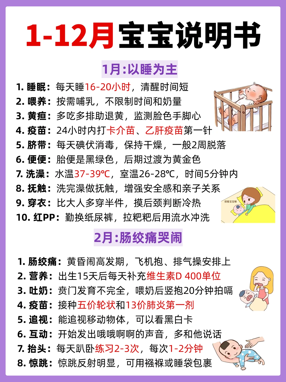 每月一个小目标，轻松养出健康聪明娃