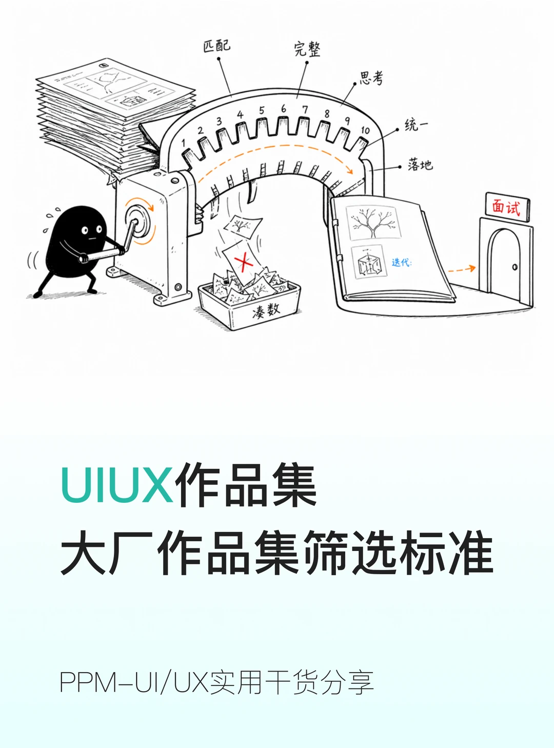 大厂面试官筛作品集✅10个隐形标准