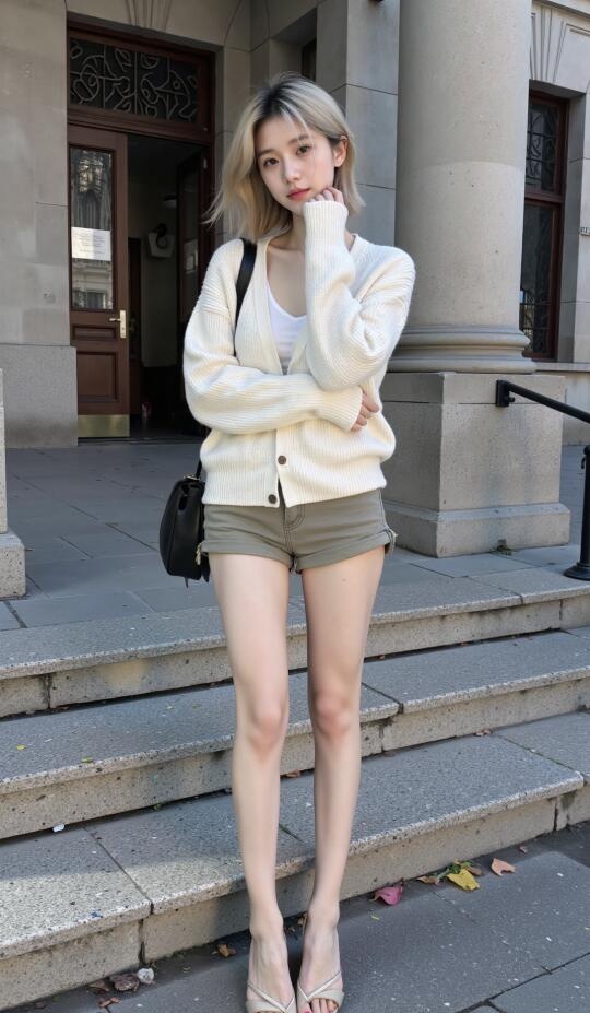 <p>美女穿搭 慵懒风时尚 热裤 <!--{img:0}--><!--...