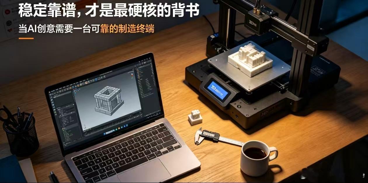 #GPT6宣传片打码设备竟是中国制造#
这几天，科技圈迎来重磅时刻，openAI再次引发全网热议。

宣传片末尾，一台打码的3D打印设备，被圈内爱好者迅速识别：这个机器的风格，就是打成120P，也能认出来。一句话让AI造物的“离谱”或将变成现实。

今年3D打印赛道新品不断，竞争激烈。海关总署数据显示，今 ​