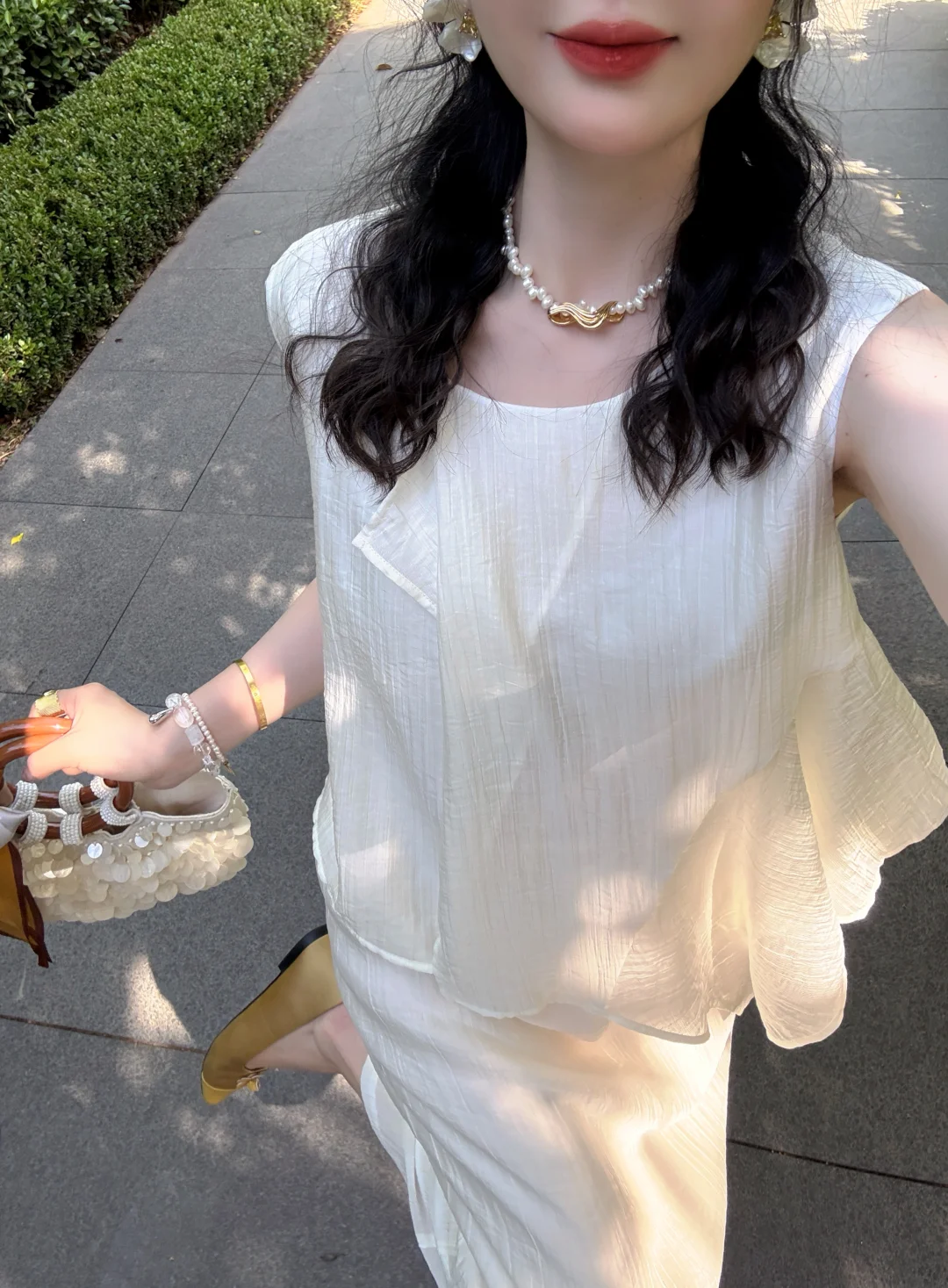 是谁的白月光穿搭☁️👒夏日仙女裙谁穿谁美～