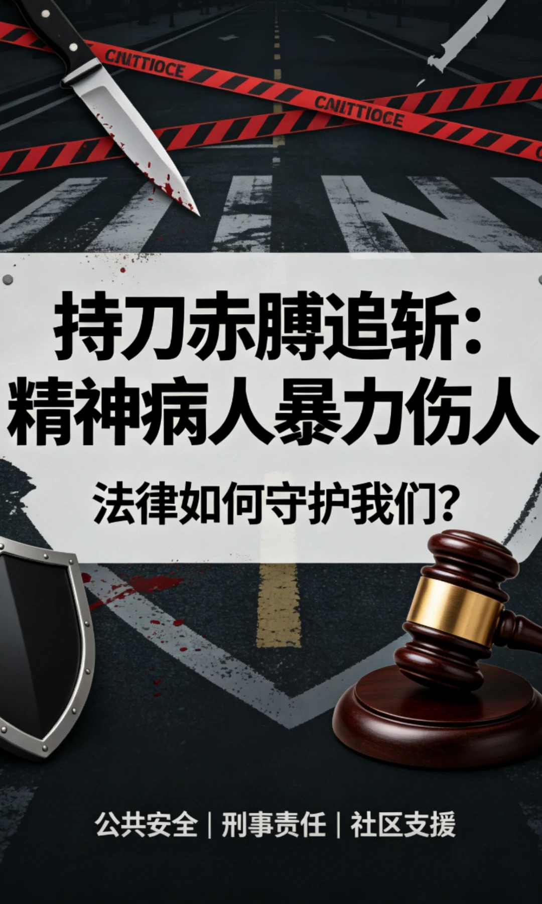 香港街头男子持刀伤人致2伤