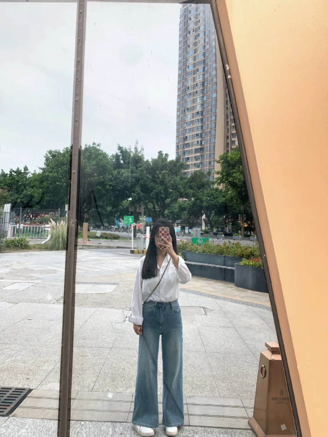 身高154的我买到一条版型刚好的牛仔裤