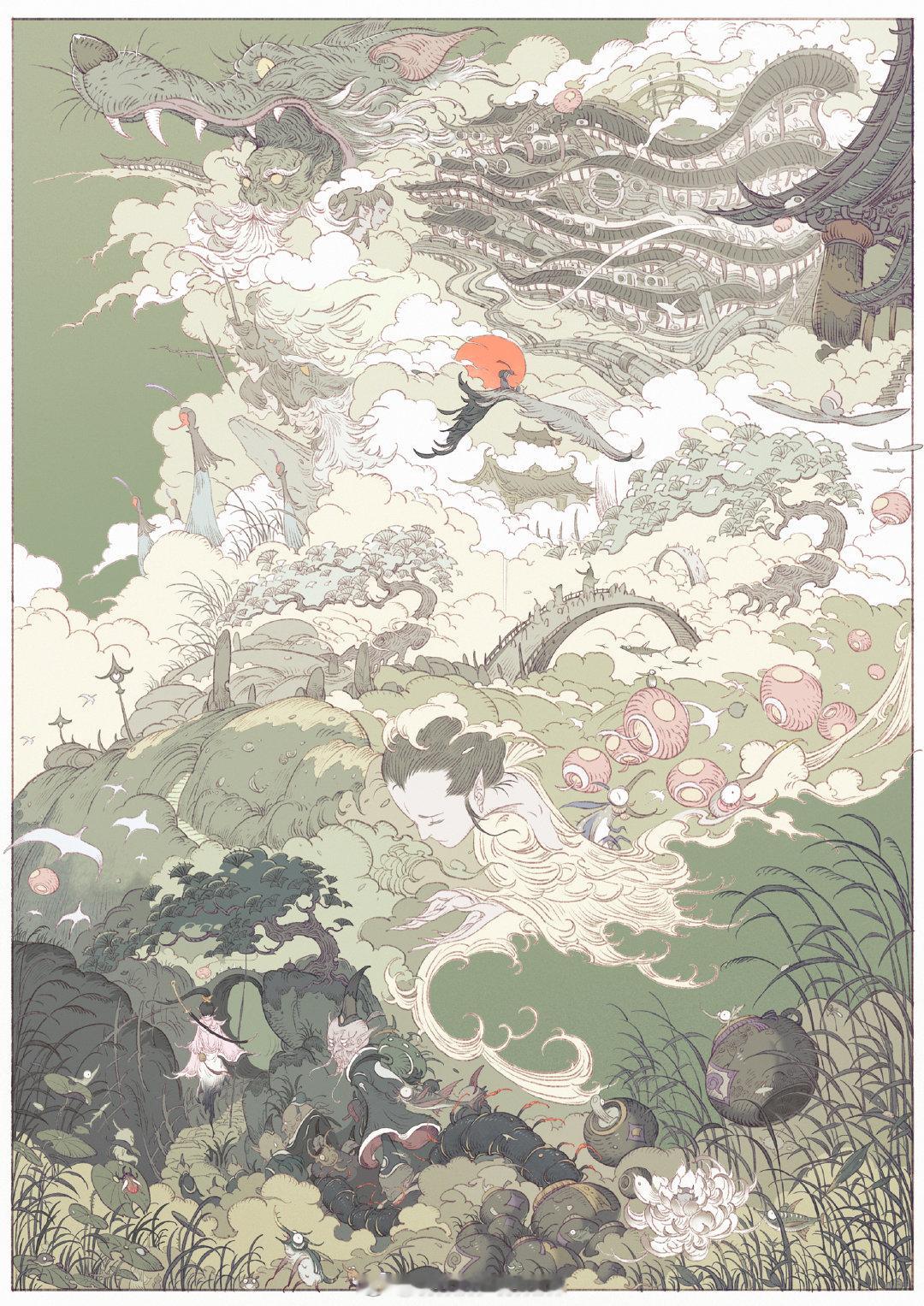 春喜 插画