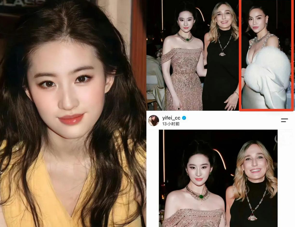 **裁掉一张照片，刘亦菲火了，火得有点冤？**
互联网的放大镜有多厉害？看看刘亦菲就知道了。
事情起于9月7日，上海宝格丽珠宝晚宴。当晚刘亦菲与品牌CEO、越南女星胡玉荷合影，胡玉荷大方晒图，还称赞刘亦菲本人“美丽又可爱”。可轮到刘亦菲更新动态时，照片里只剩她和CEO，胡玉荷消失了。
越南网友不乐意