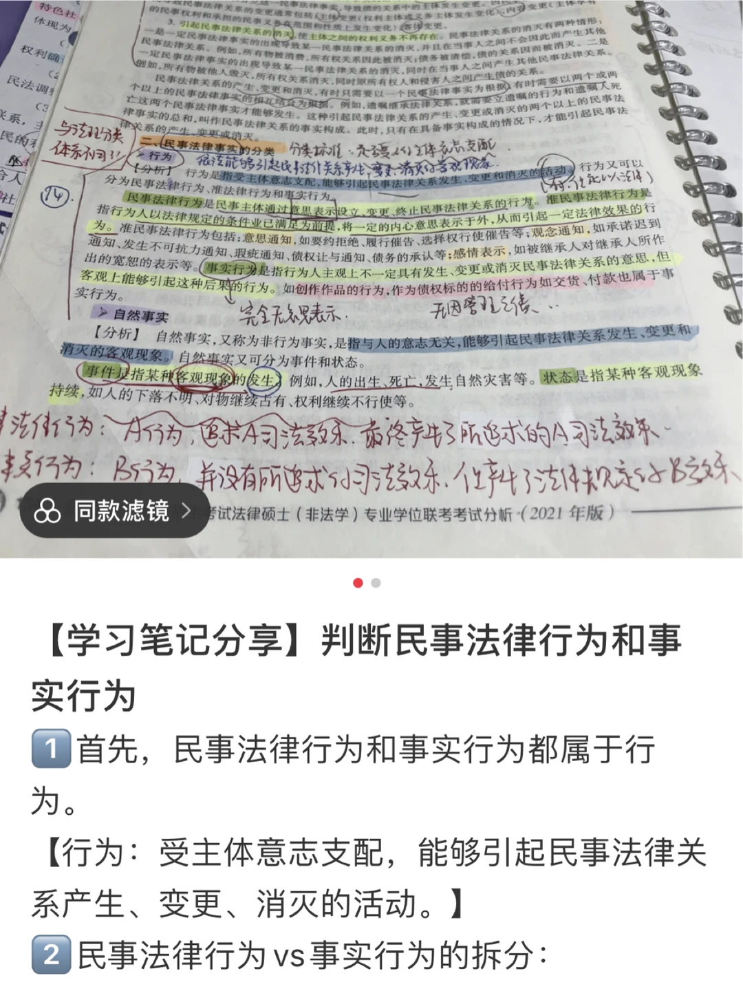 【学习笔记分享总结】法硕知识点讨论（一）