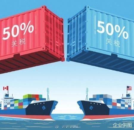【加拿大“全额对等报复”美国50%关税】自7月20日美国总统特朗普宣布对加拿大加征50%新关税以来，双方谈判博弈已持续一个月，但最终宣告破裂。加拿大方面称，将对美国实行等额报复性关税计划。有观点认为，此次谈判破裂，标志着美加两国持续数十年的紧密盟友关系与自由贸易纽带发生根本性转变，双方已 ​