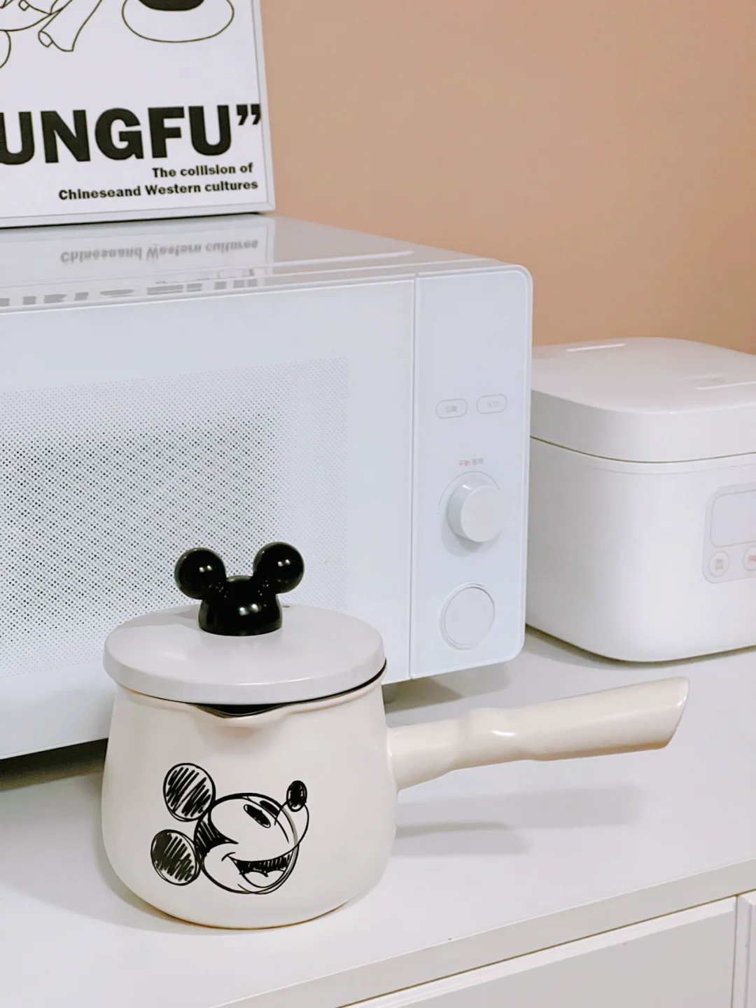 厨房萌物｜奶呼呼的米奇锅煮泡面可以吗❓