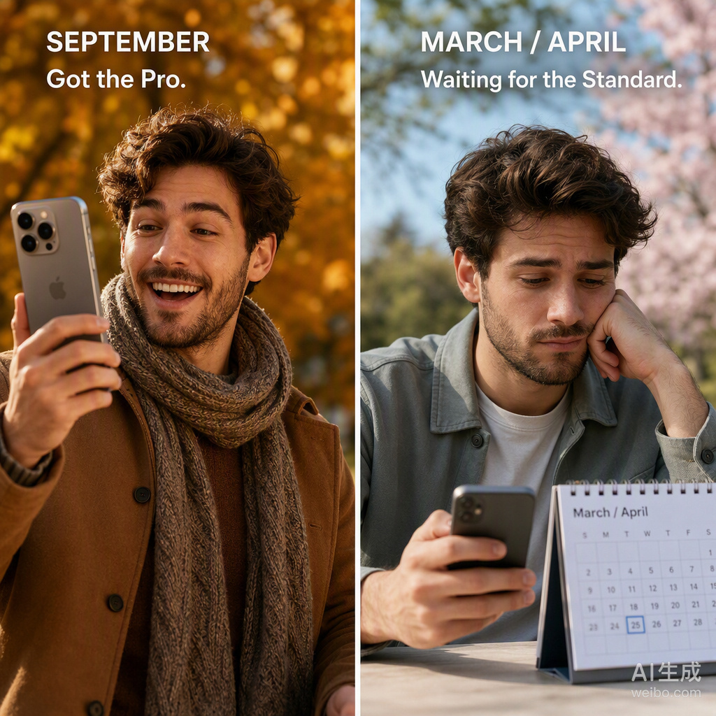 苹果这次打破近20年的惯例，把iPhone 18系列拆成两批发，明面上...