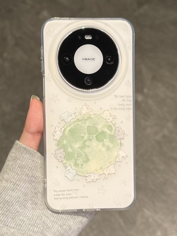 ⁺₊⋆ 🗯️月球小动物🐾~配mate80pro太可爱啦‼