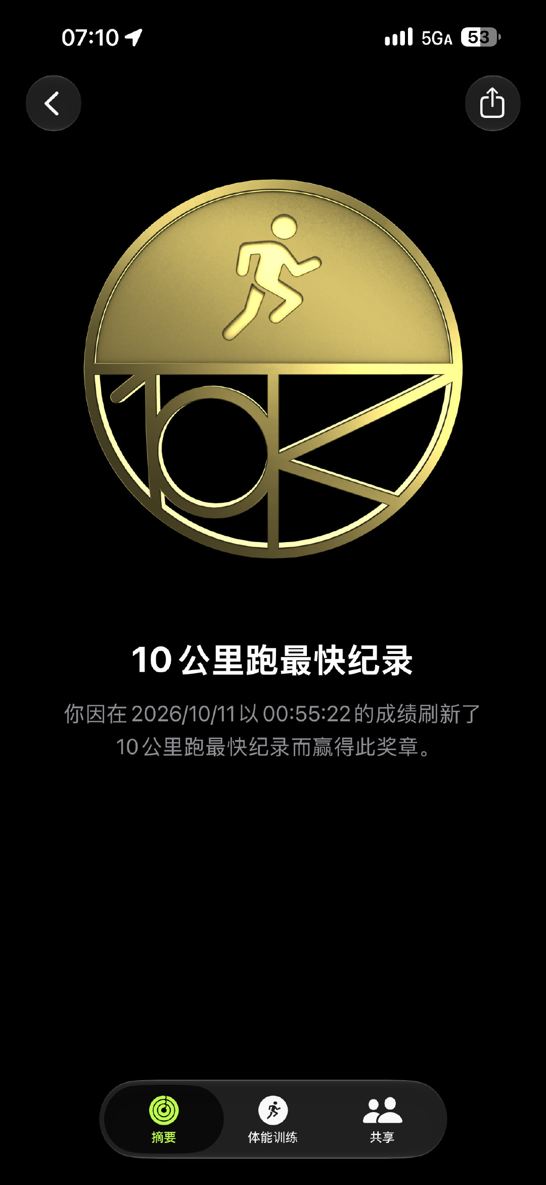 刷新了五年前的十公里最快记录✌️

希望下周末的十公里比赛能更快一点

#一直跑到天空变蓝# ​