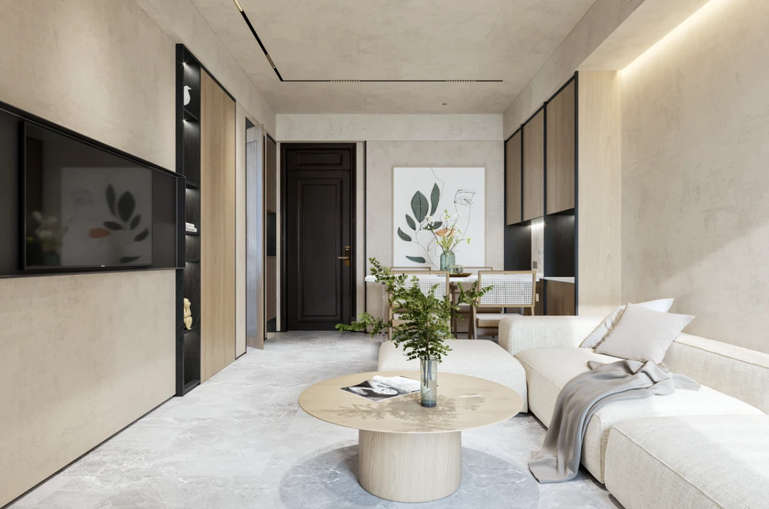 110㎡侘寂风设计，慵懒惬意的生活场所😇