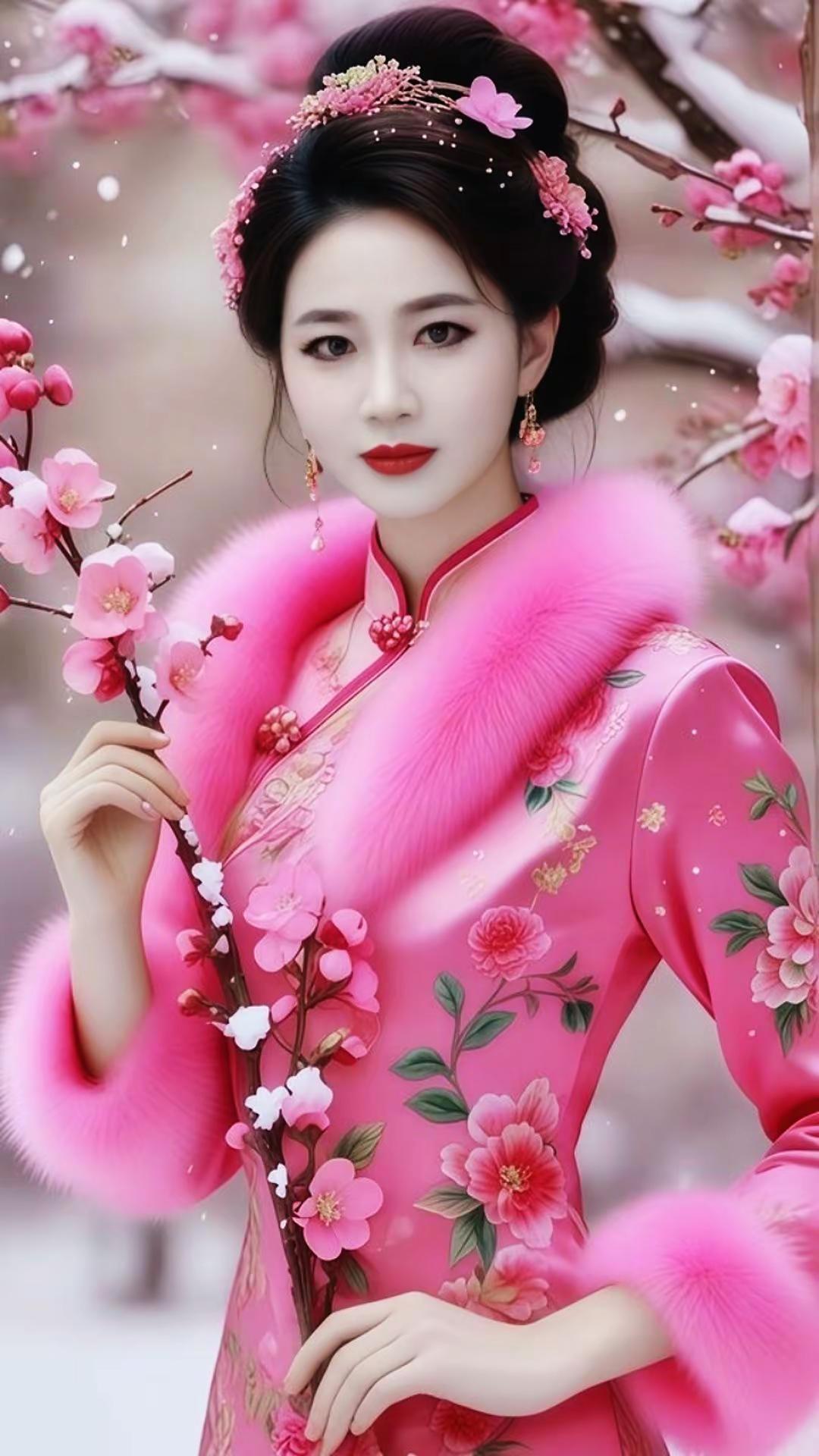 <p>古风美女 这也太好看了 太喜欢了 画面太美 大横厅新中式风格装修...