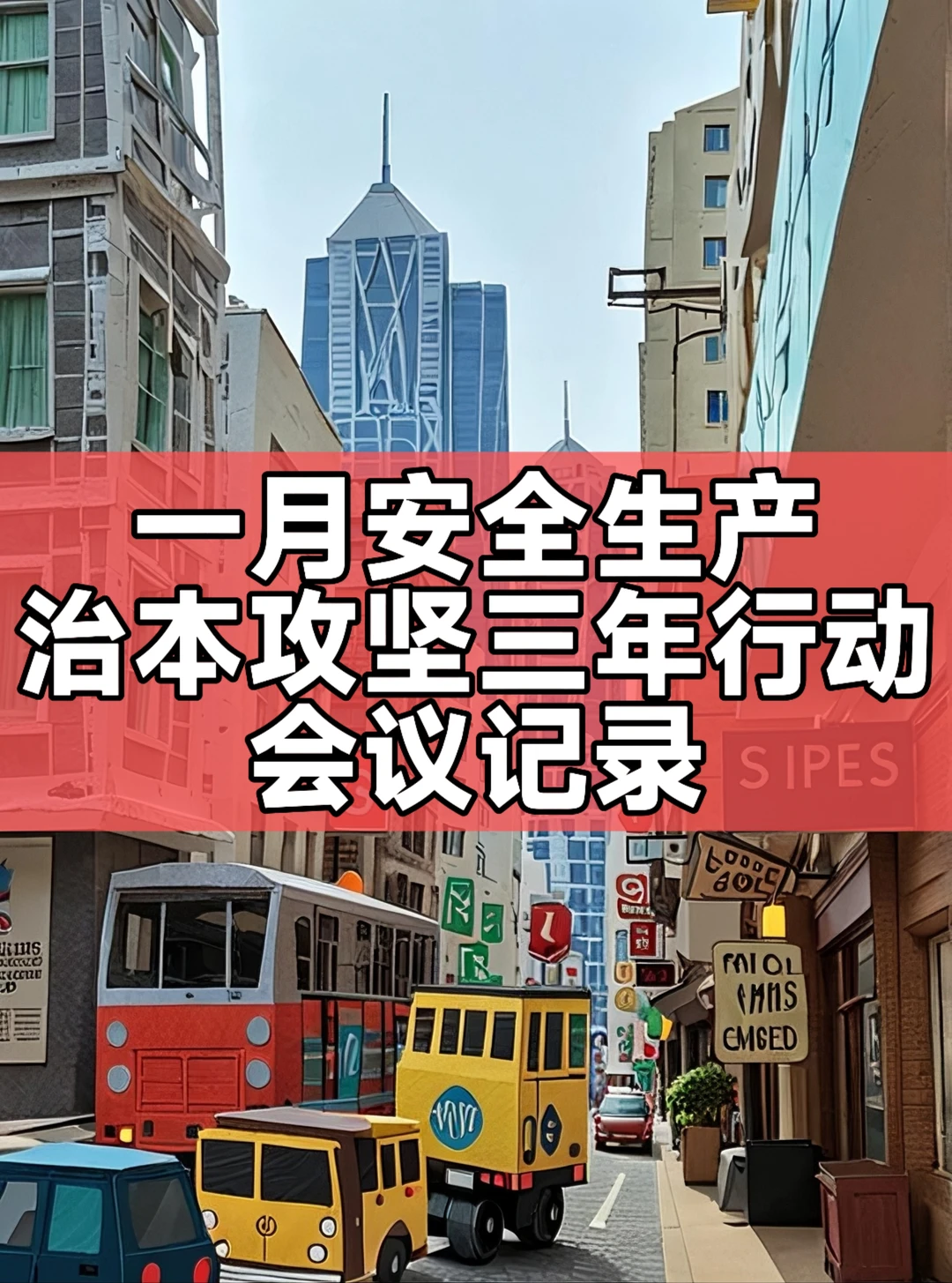 一月安全生产治本攻坚三年行动会议记录