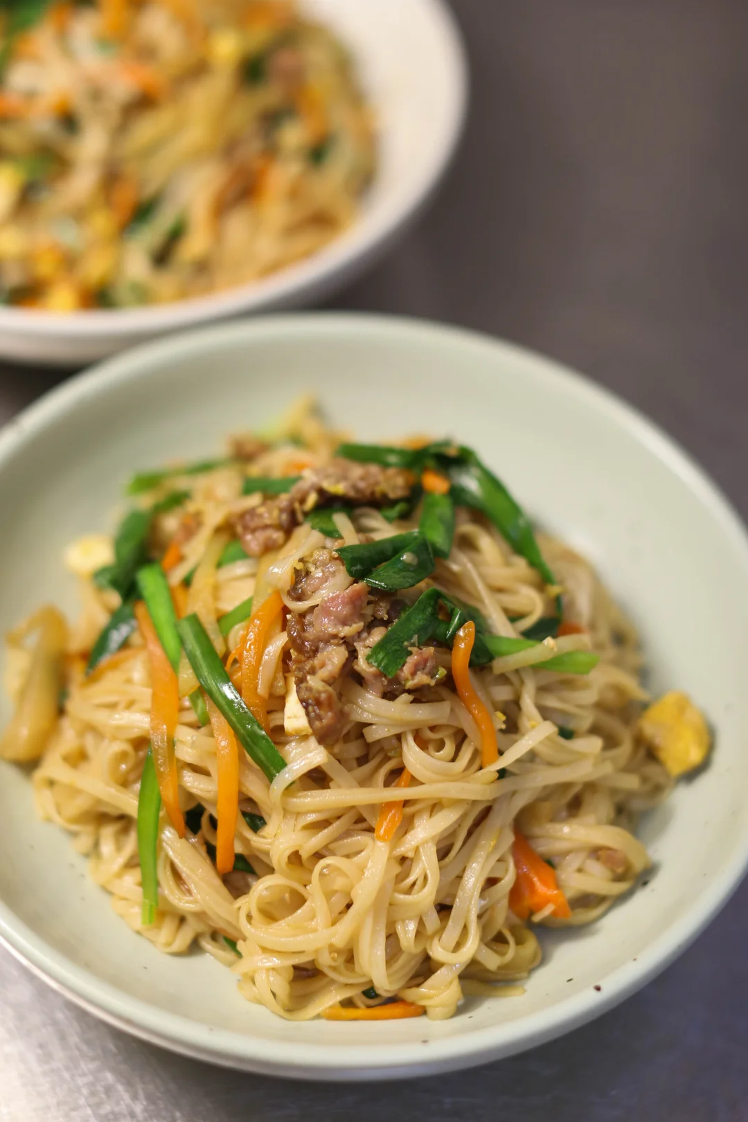 肉蛋菜炒米粉（364）米粉根根分明干香入味