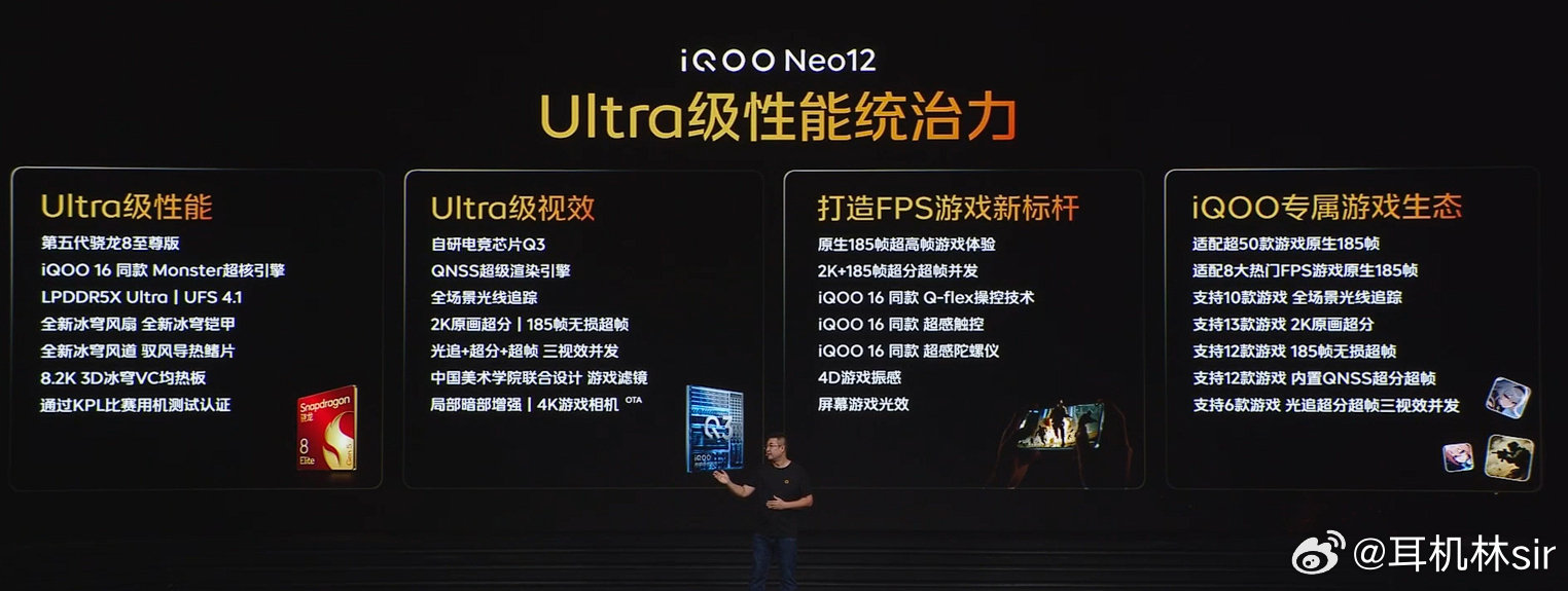 #iQOO Neo12# 
Neo系列，我的印象一直是性能强、性价比高之余，它还特结实，特能当钉子户，我亲戚朋友里现在还有几个在用Neo7的你敢信？
新的Neo 12，Deco耳目一新，屏幕贼强，性能依旧够硬核~ ​​​​