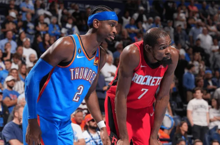 RotoWire：杜兰特仍是俄克拉荷马州最不受欢迎的NBA球员  美媒...