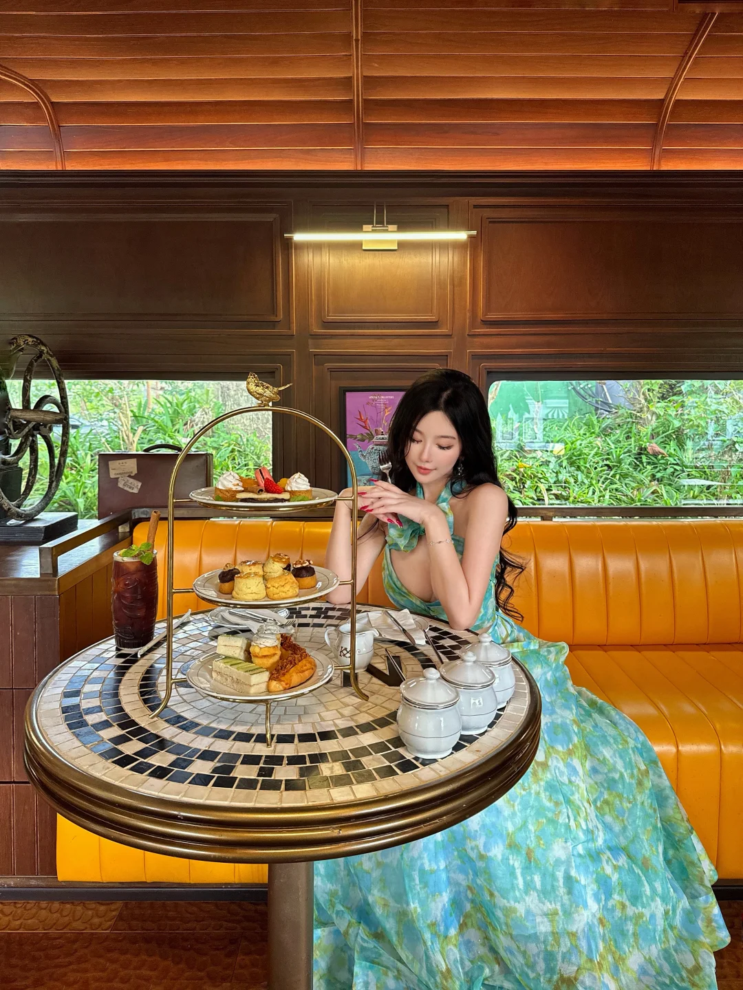 曼谷周边｜考艾洲际酒店🚂复古下午茶Poirot