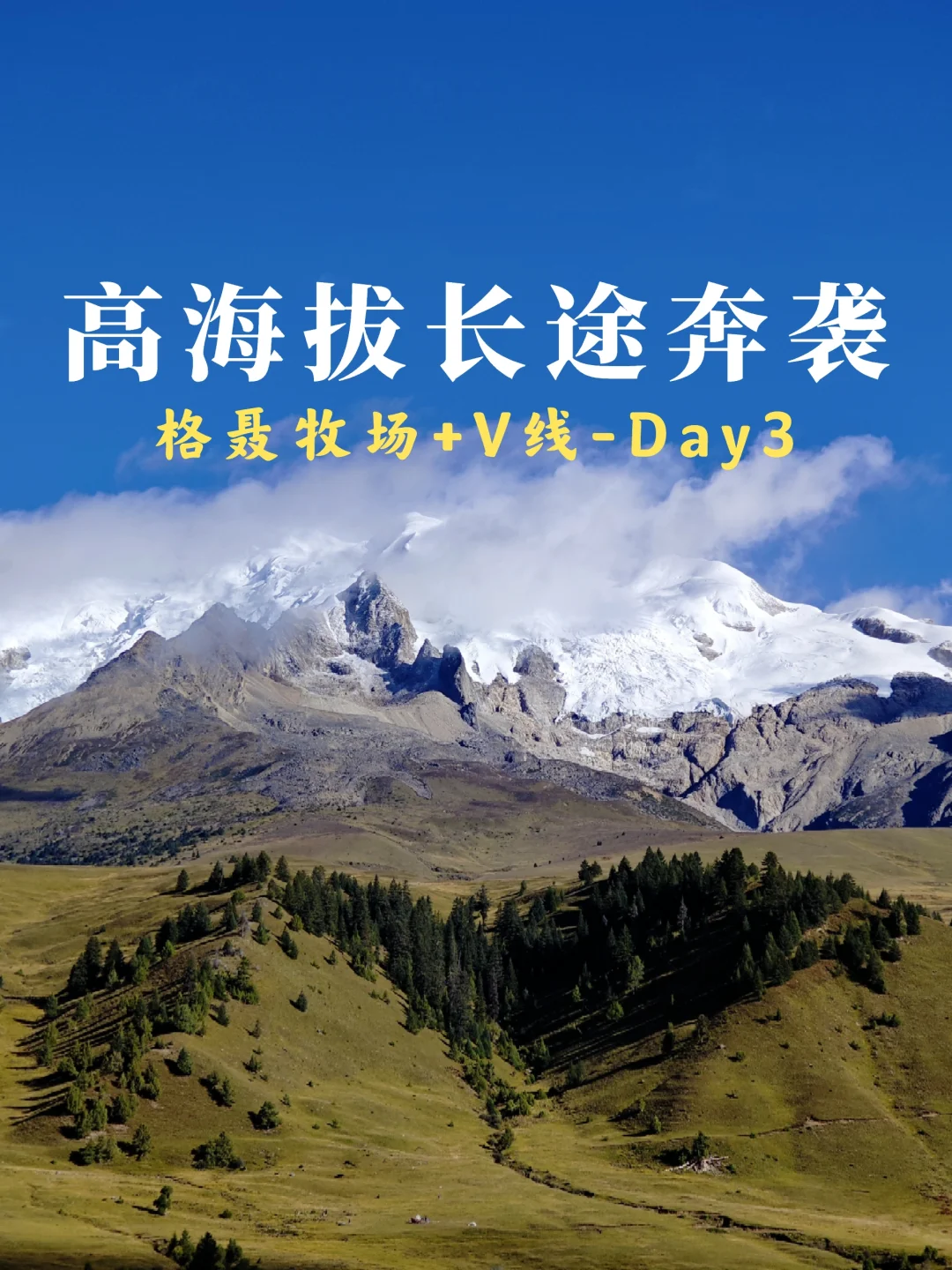 格聂牧场+V：D3在高海拔进行一场高强度拉练